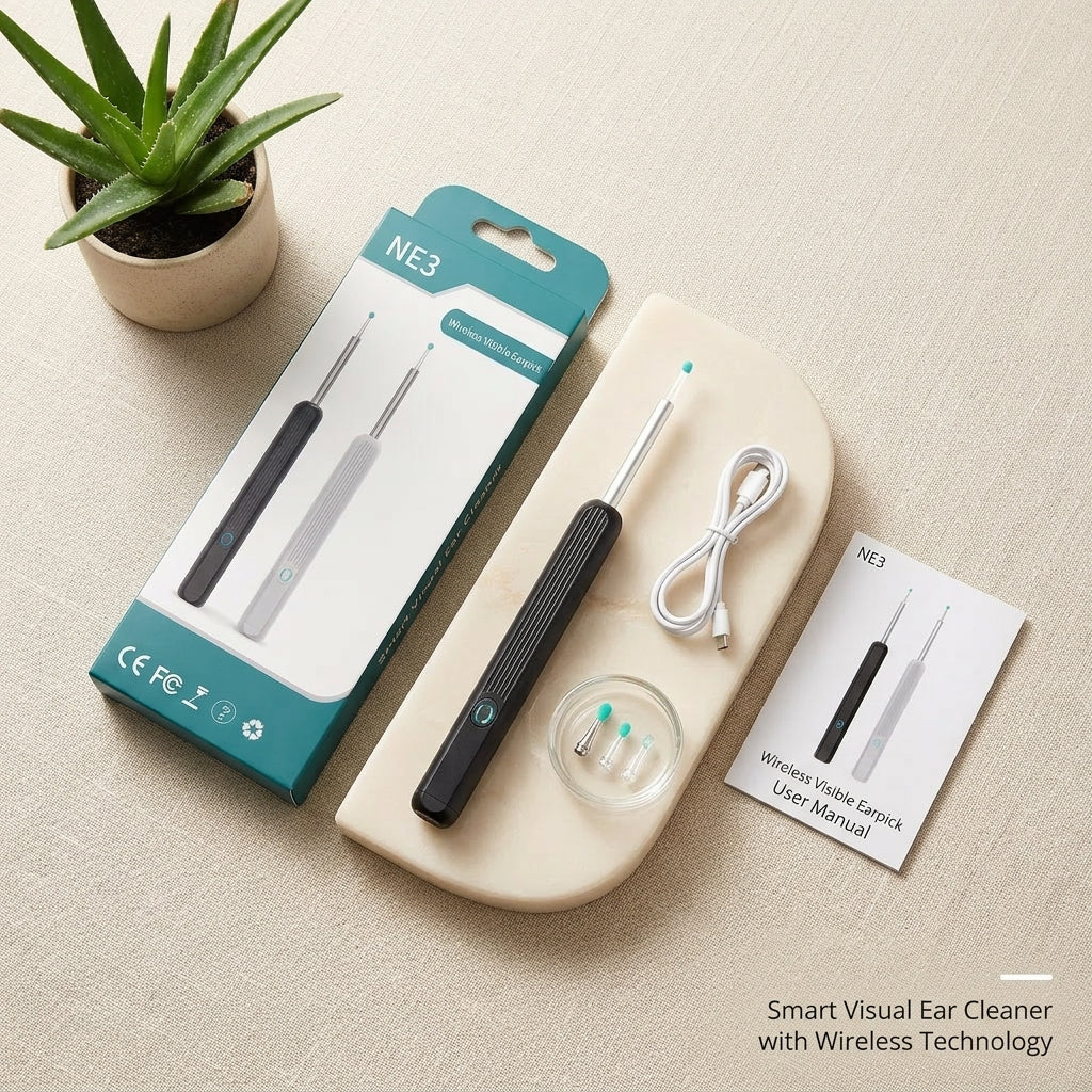 Smart Visual Ear Cleaner : Doctor Approved Ear Health Technology